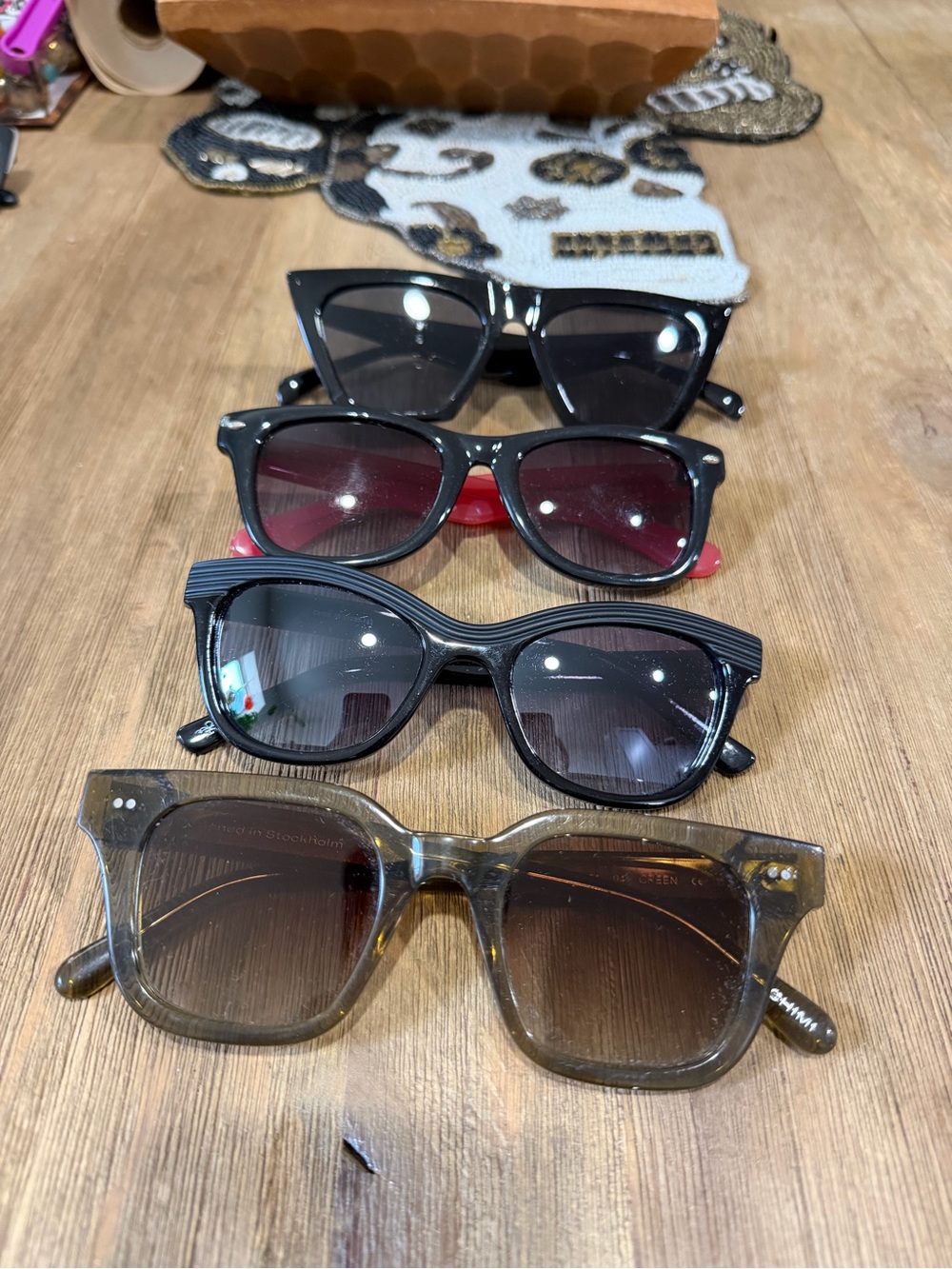 Set of Four Fashion Sunglasses - Cole Haan, Betsey Johnson, Chimi